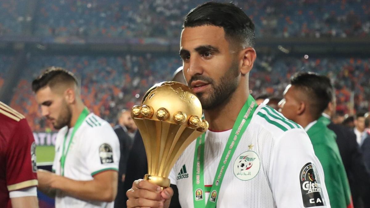 Algeria and Manchester City forward Riyad Mahrez